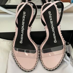 Alexander Wang Nova Slingback High Heel Sandals